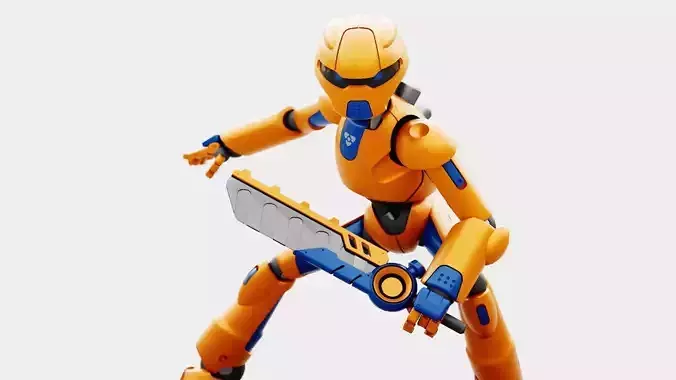 BATTLE DROID RF-800 RIGGED