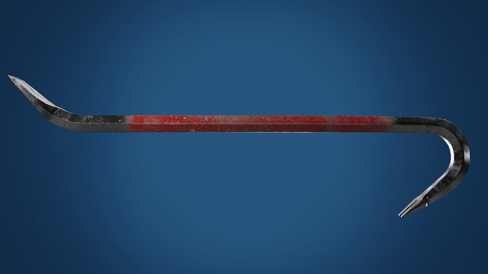 Crowbar 3D low-poly Models  Low-poly 3D model_3