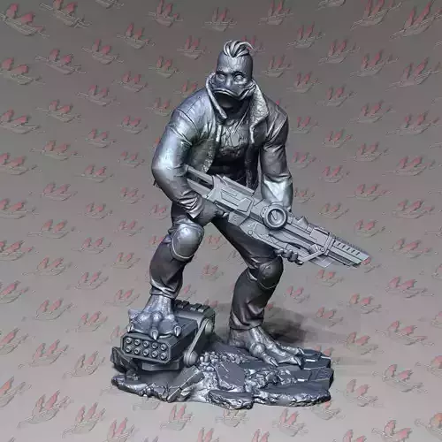 ACE DUCK 1-24 SCALE PRESUPPORTED