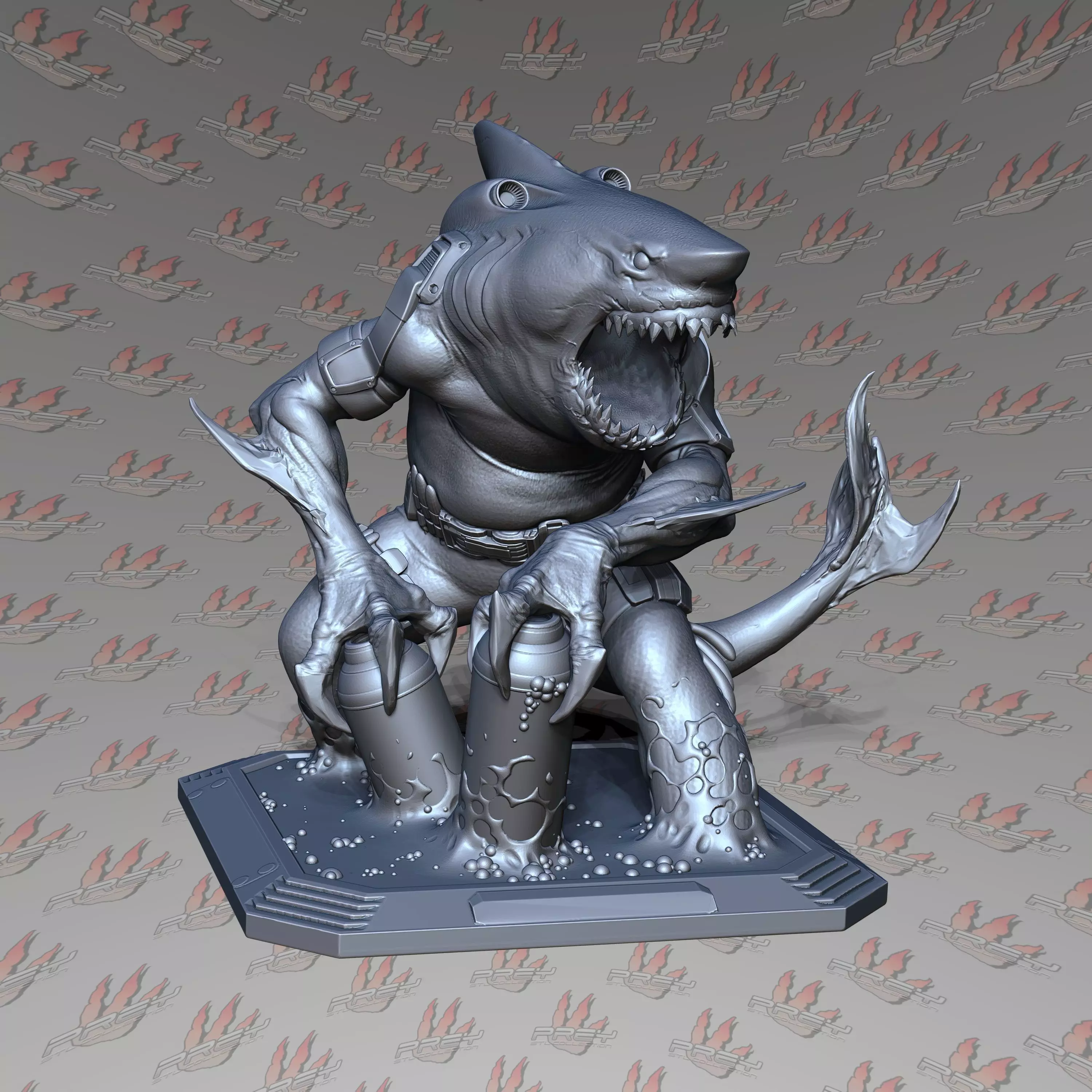 ARMAGGON 32mm SCALE PRESUPPORTED 3D print model