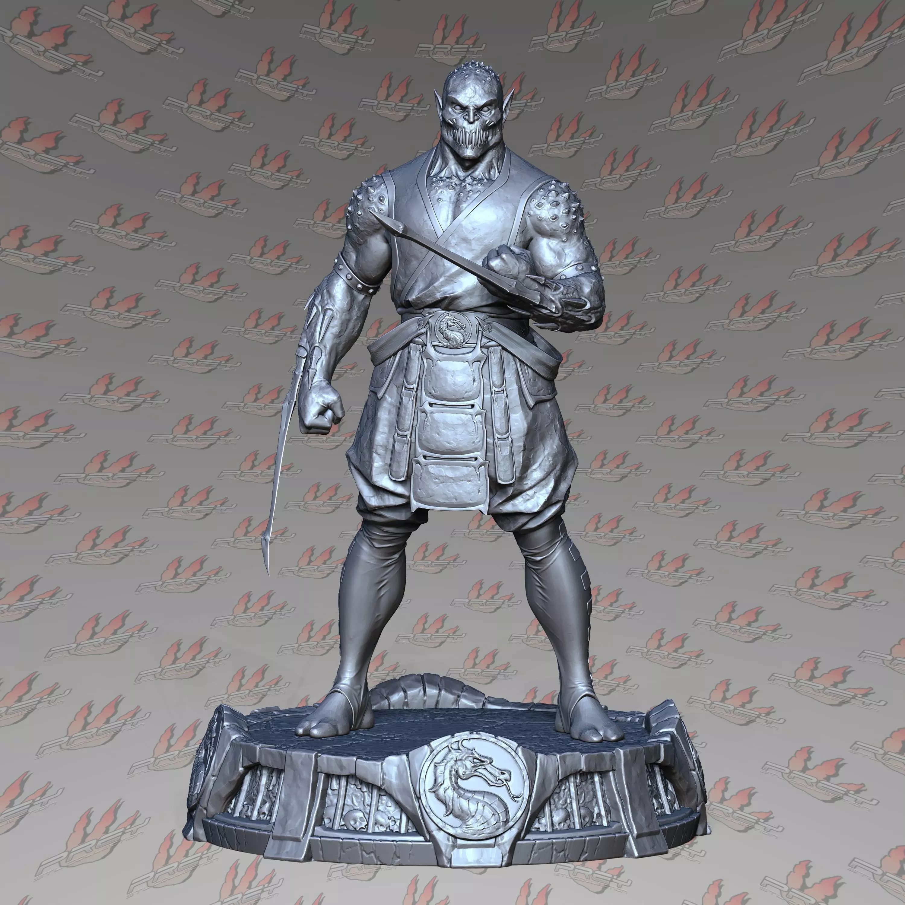BARAKA 1-24 SCALE PRESUPPORTED 3D print model