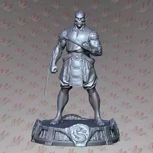 BARAKA 1-24 SCALE PRESUPPORTED 3D print model