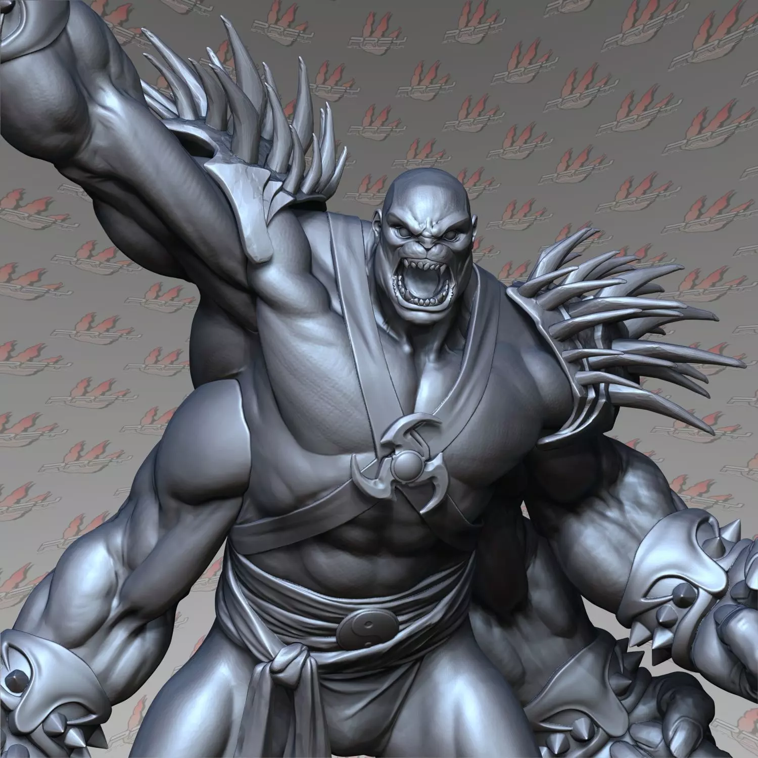 KINTARO 1-10 SCALE PRESUPPORTED 3D print model