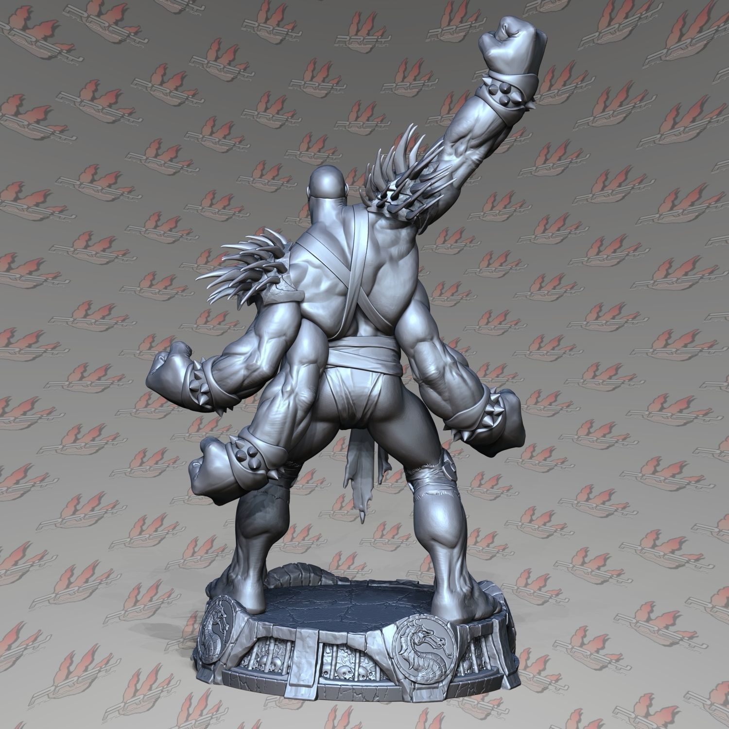 KINTARO 1-24 SCALE PRESUPPORTED 3D print model_3