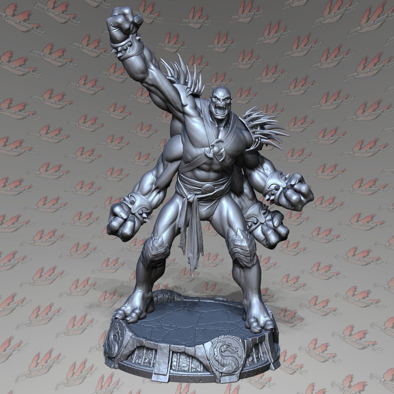 KINTARO 1-24 SCALE PRESUPPORTED 3D print model_1