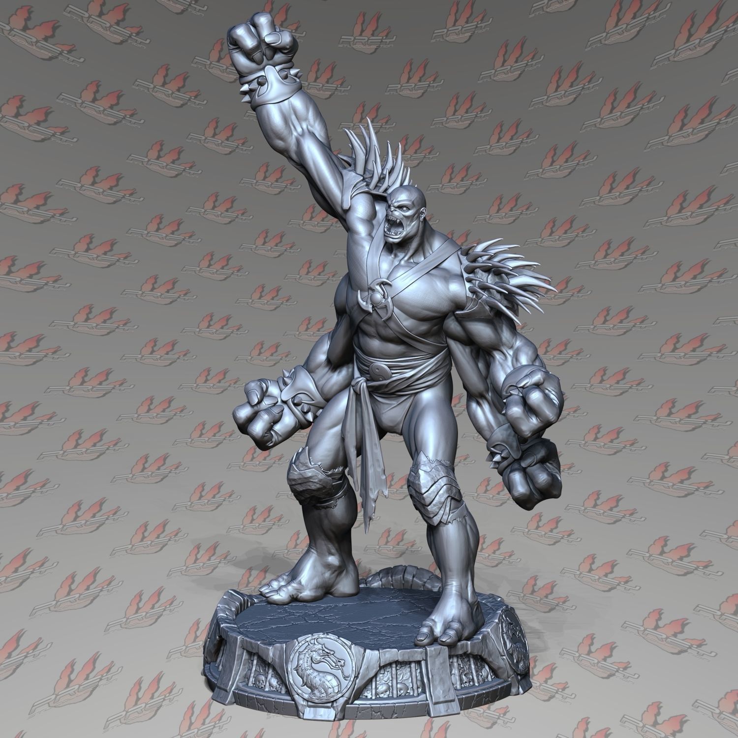 KINTARO 1-24 SCALE PRESUPPORTED 3D print model_4