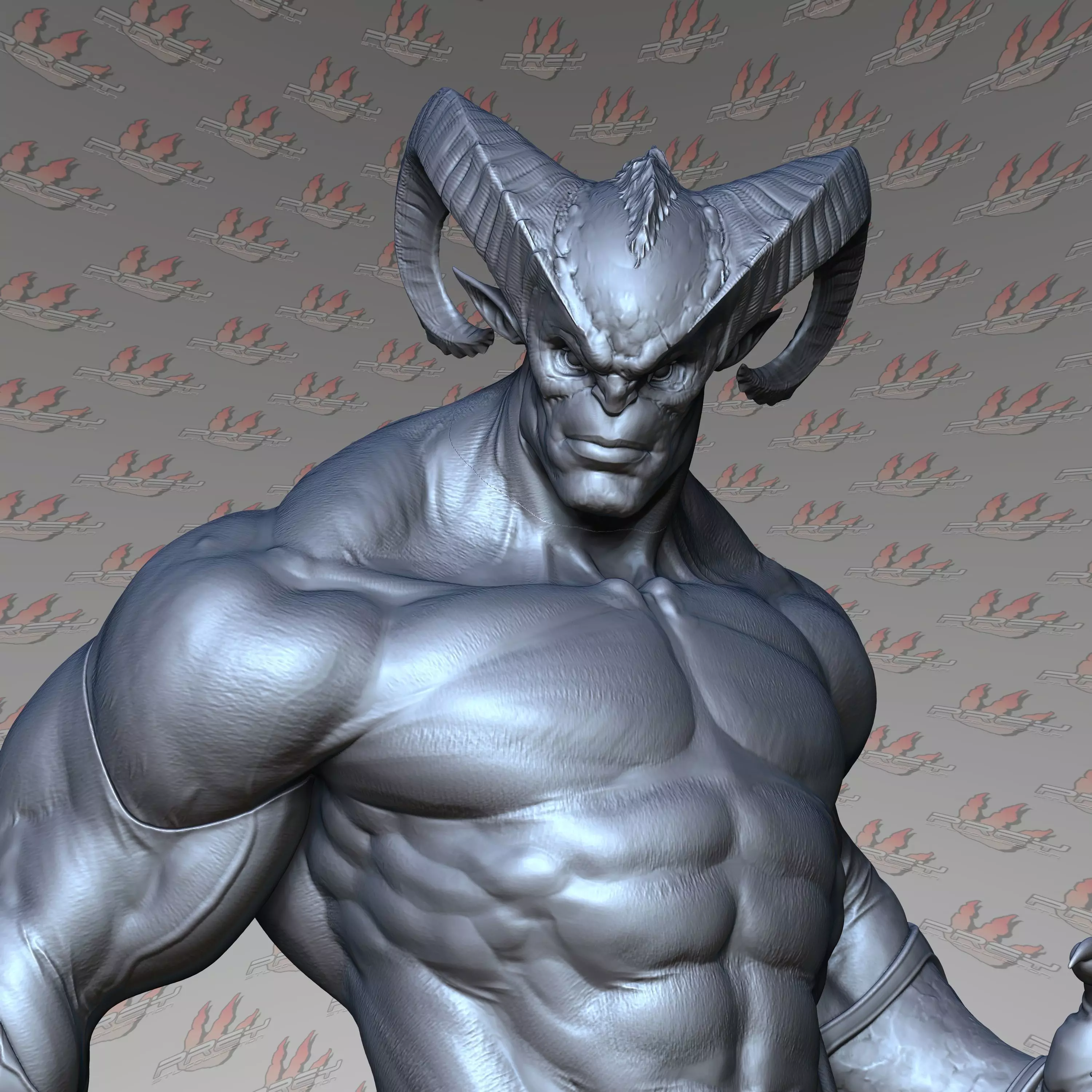 MOTARO 32mm PRESUPPORTED 3D print model