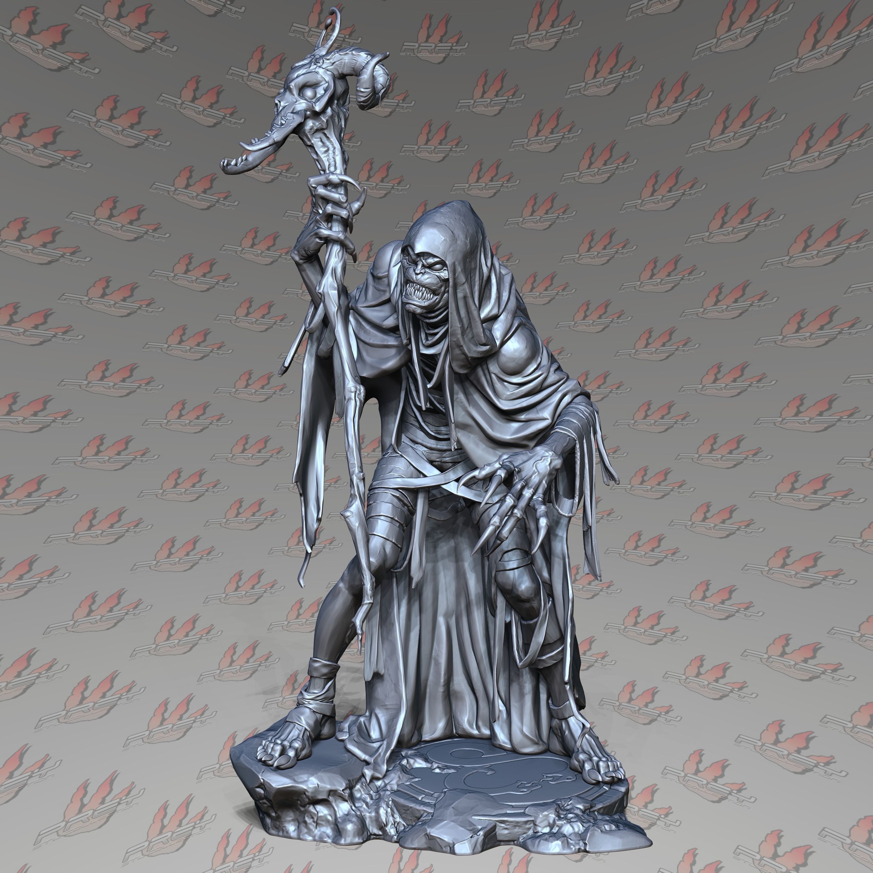 MUMM RA 1-10 SCALE PRESUPPORTED 3D print model_5