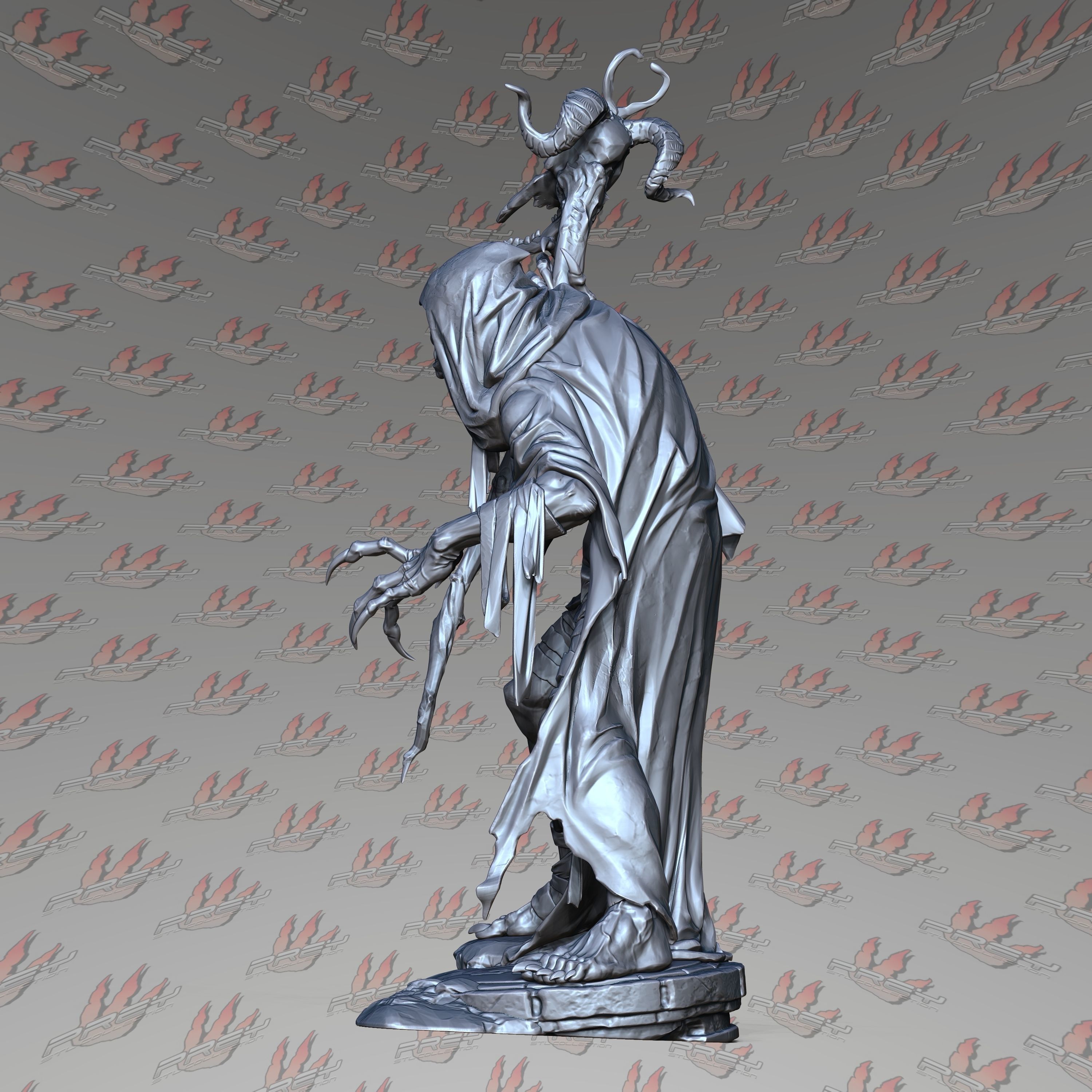 MUMM RA 1-10 SCALE PRESUPPORTED 3D print model_4