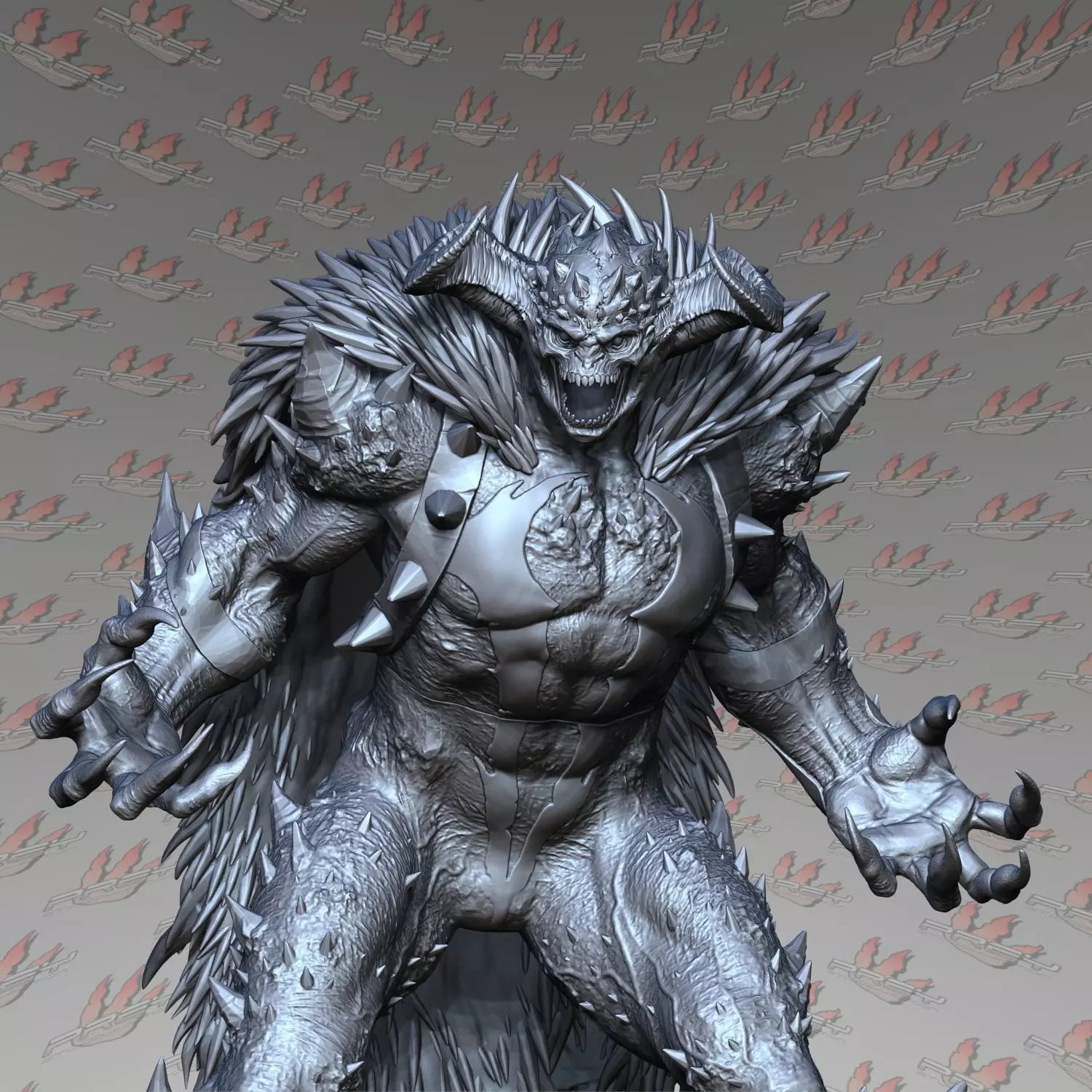 OMEGA SPAWN 1-24 SCALE PRESUPPORTED 3D print model