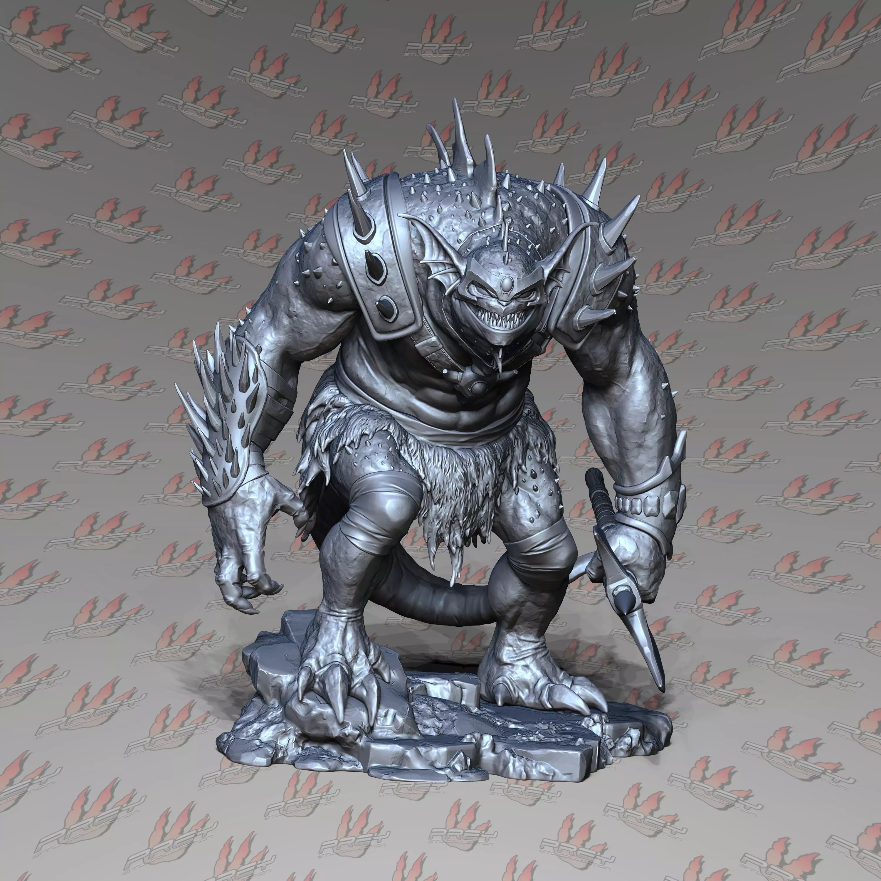 SLITHE 32mm SCALE PRESUPPORTED 3D print model_0