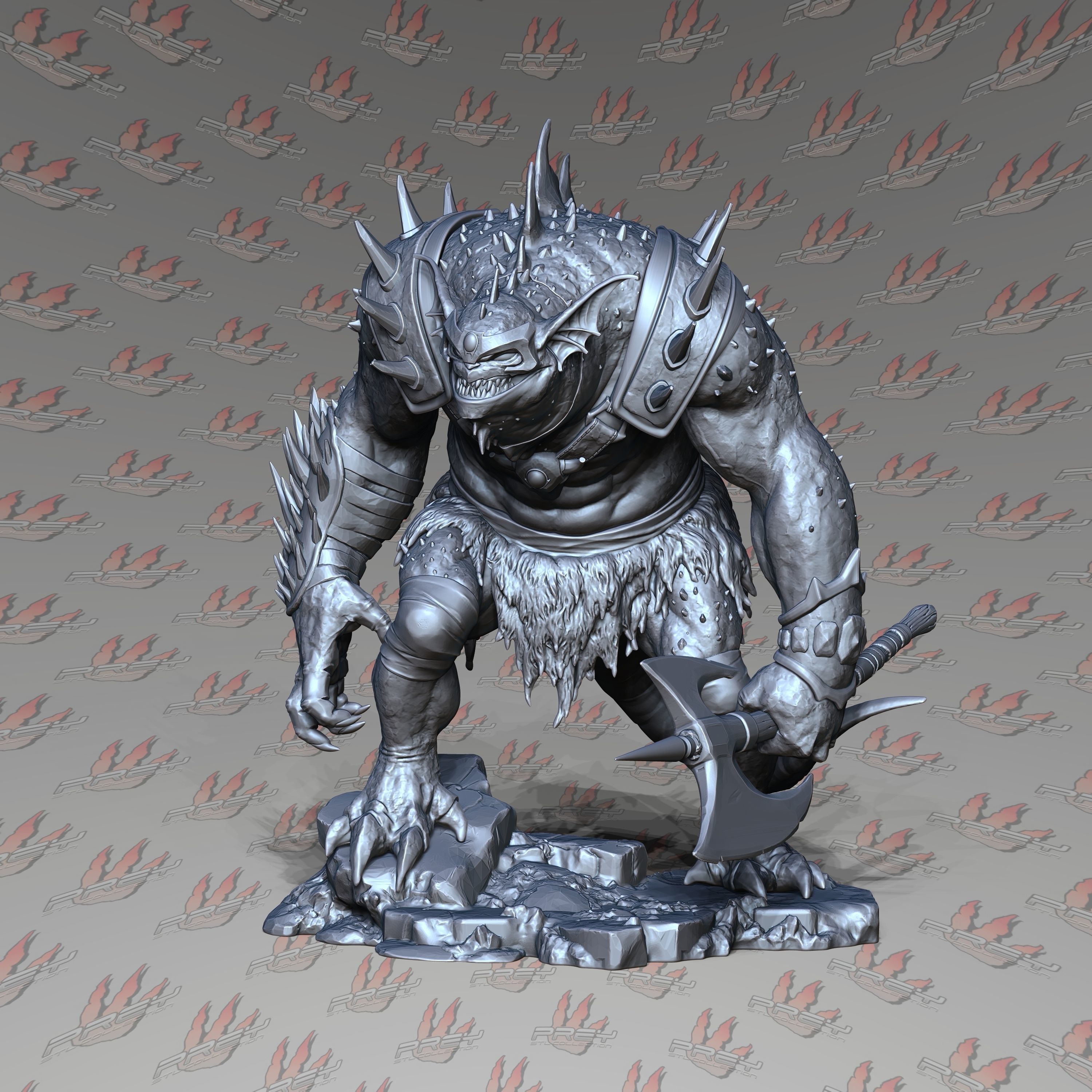 SLITHE 32mm SCALE PRESUPPORTED 3D print model_3