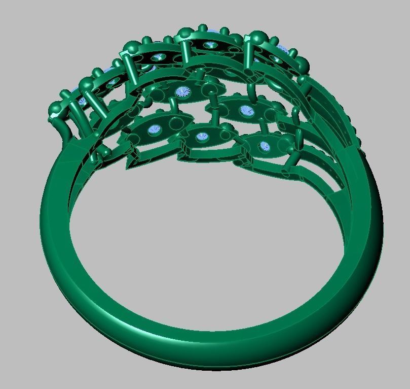 Ring 3D model 0249 3D printable model-13 3D print model_12
