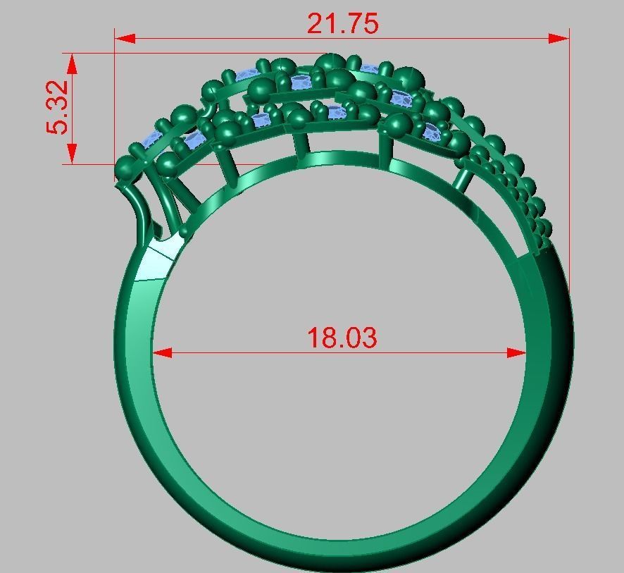 Ring 3D model 0249 3D printable model-13 3D print model_10