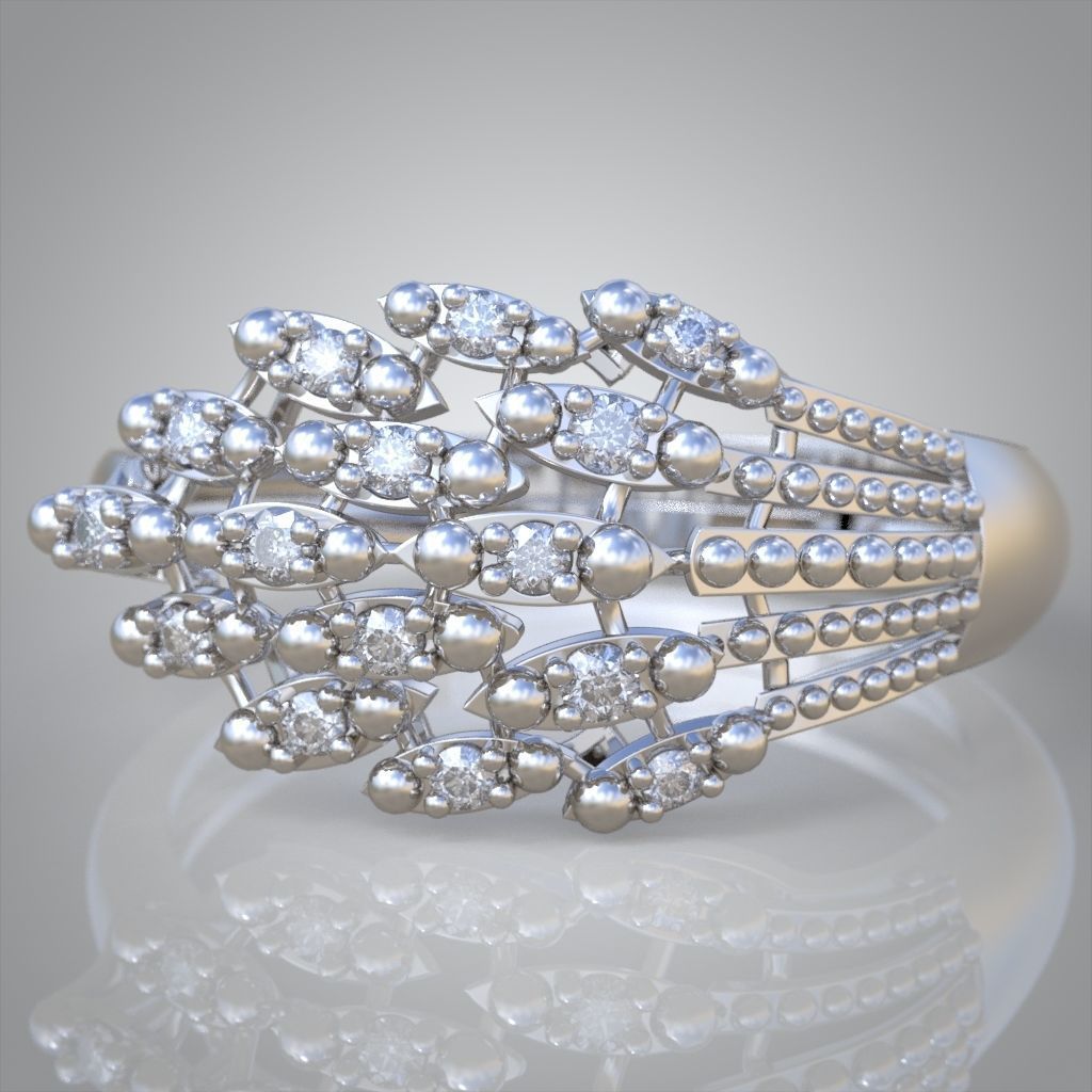 Ring 3D model 0249 3D printable model-13 3D print model_6