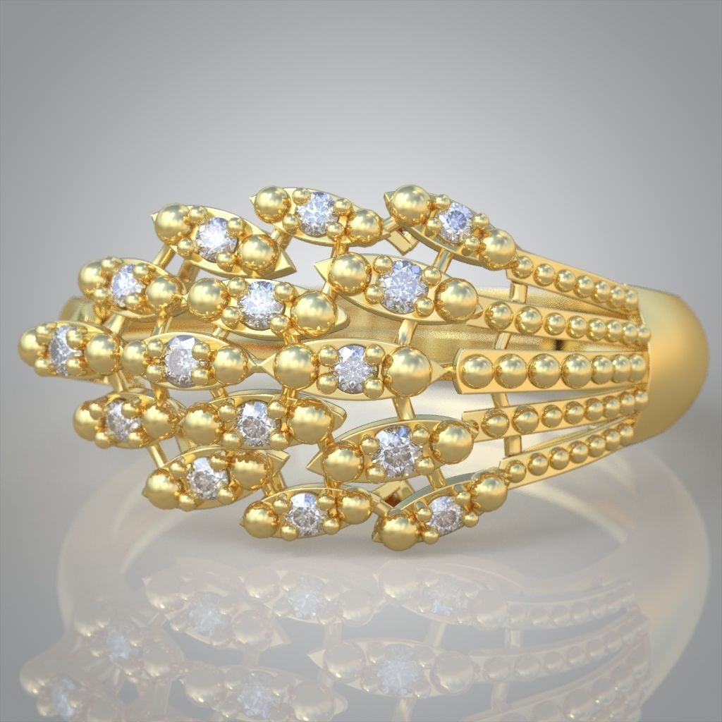 Ring 3D model 0249 3D printable model-13 3D print model_7