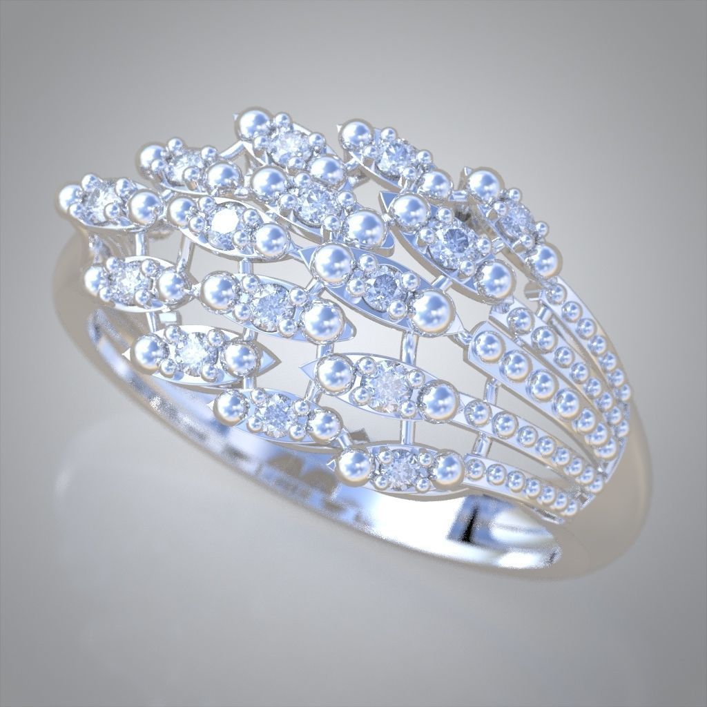 Ring 3D model 0249 3D printable model-13 3D print model_1