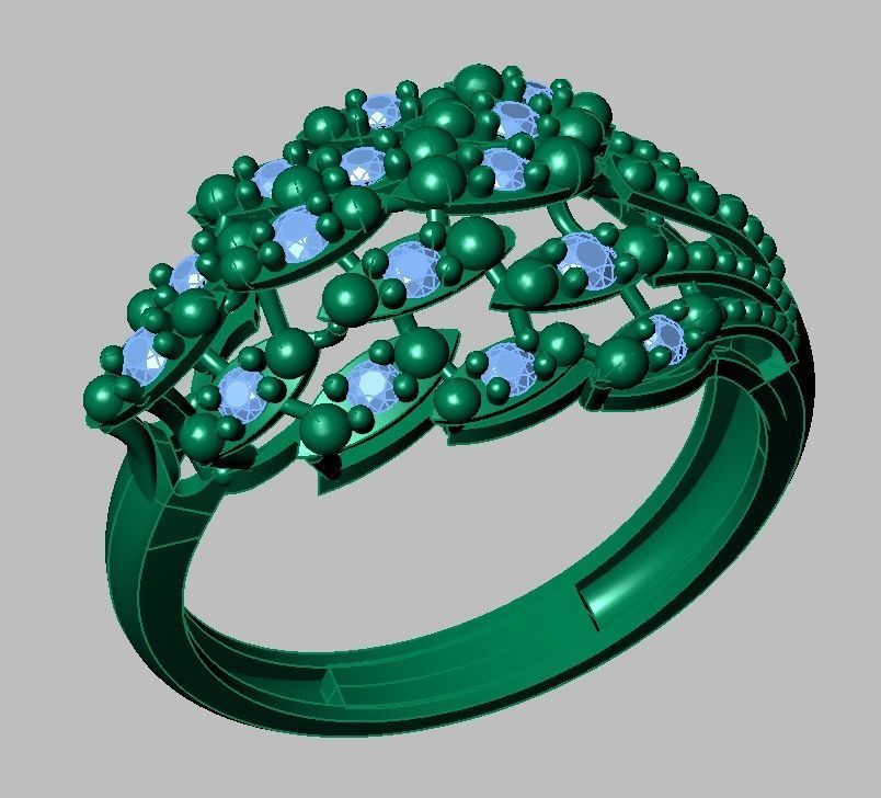 Ring 3D model 0249 3D printable model-13 3D print model_11