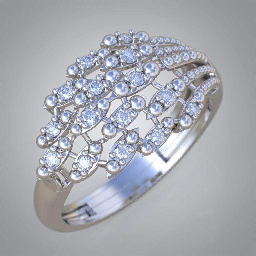 Ring 3D model 0249 3D printable model-13 3D print model_5