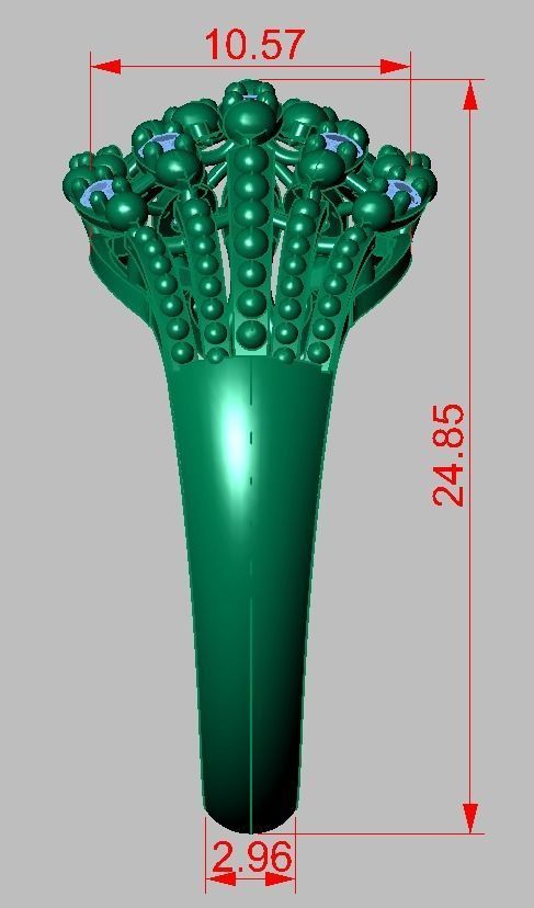 Ring 3D model 0249 3D printable model-13 3D print model_9