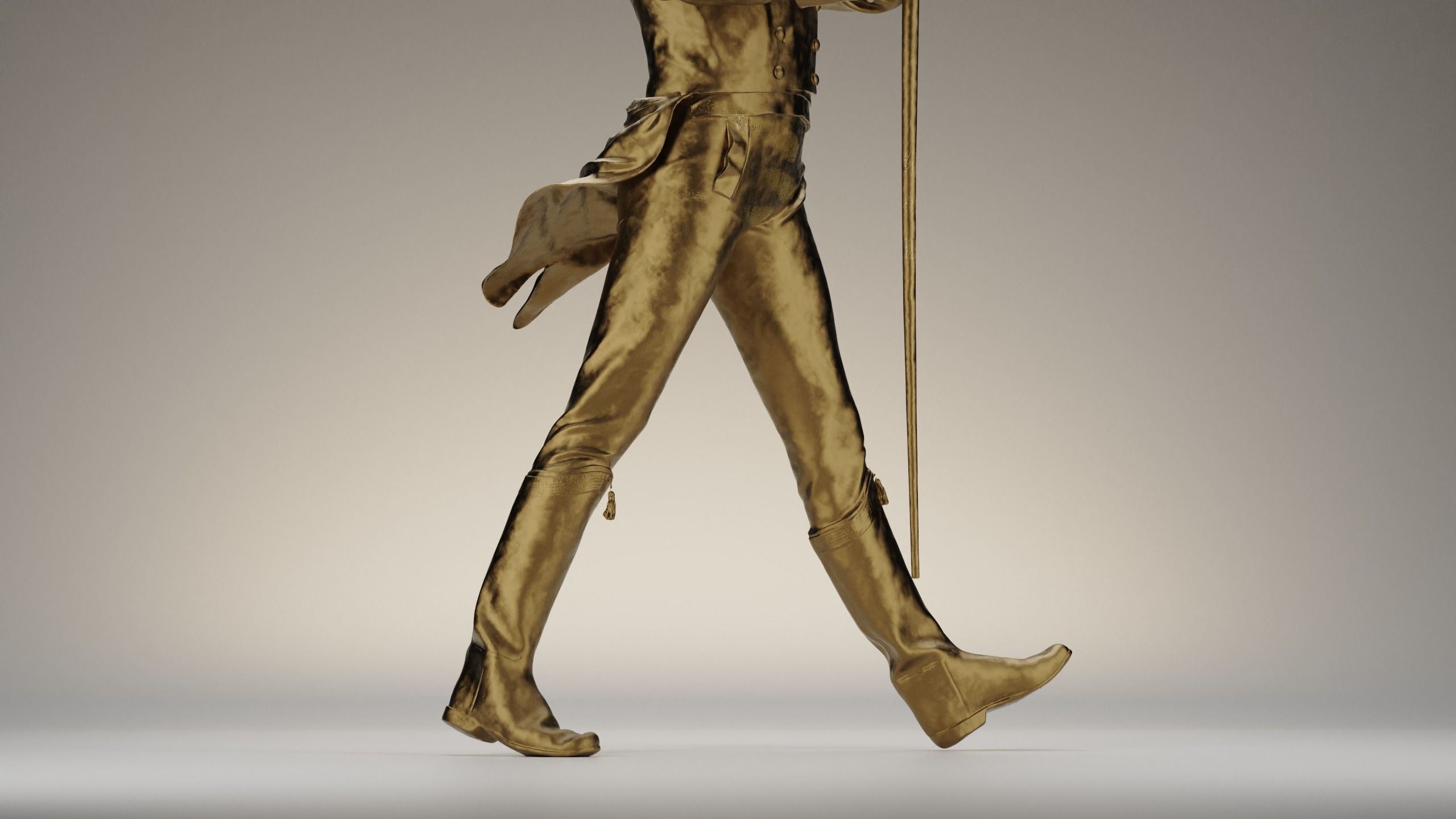 Johnnie Walker Character  3D Model 3D model_15