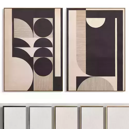 Plaster Two Photo Frame 76