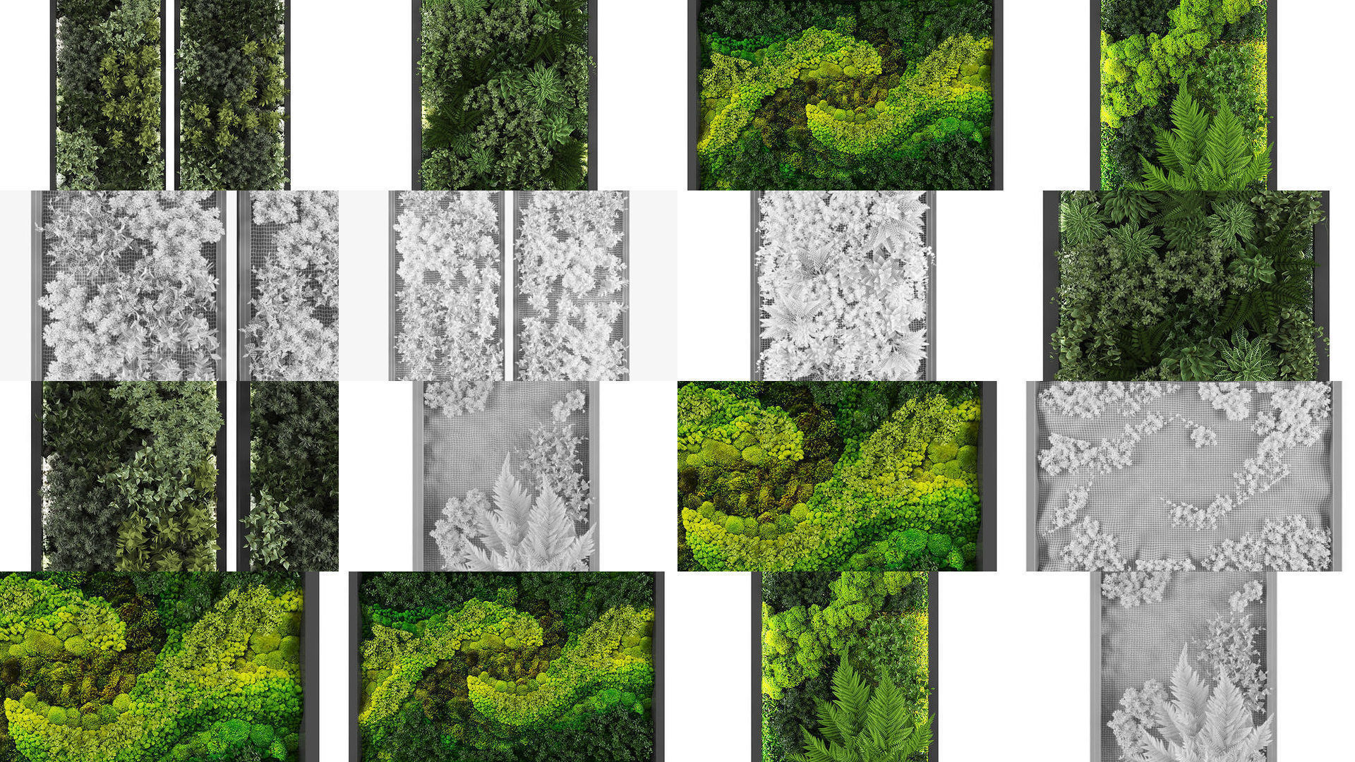 Collection of Vertical garden - 20  _1