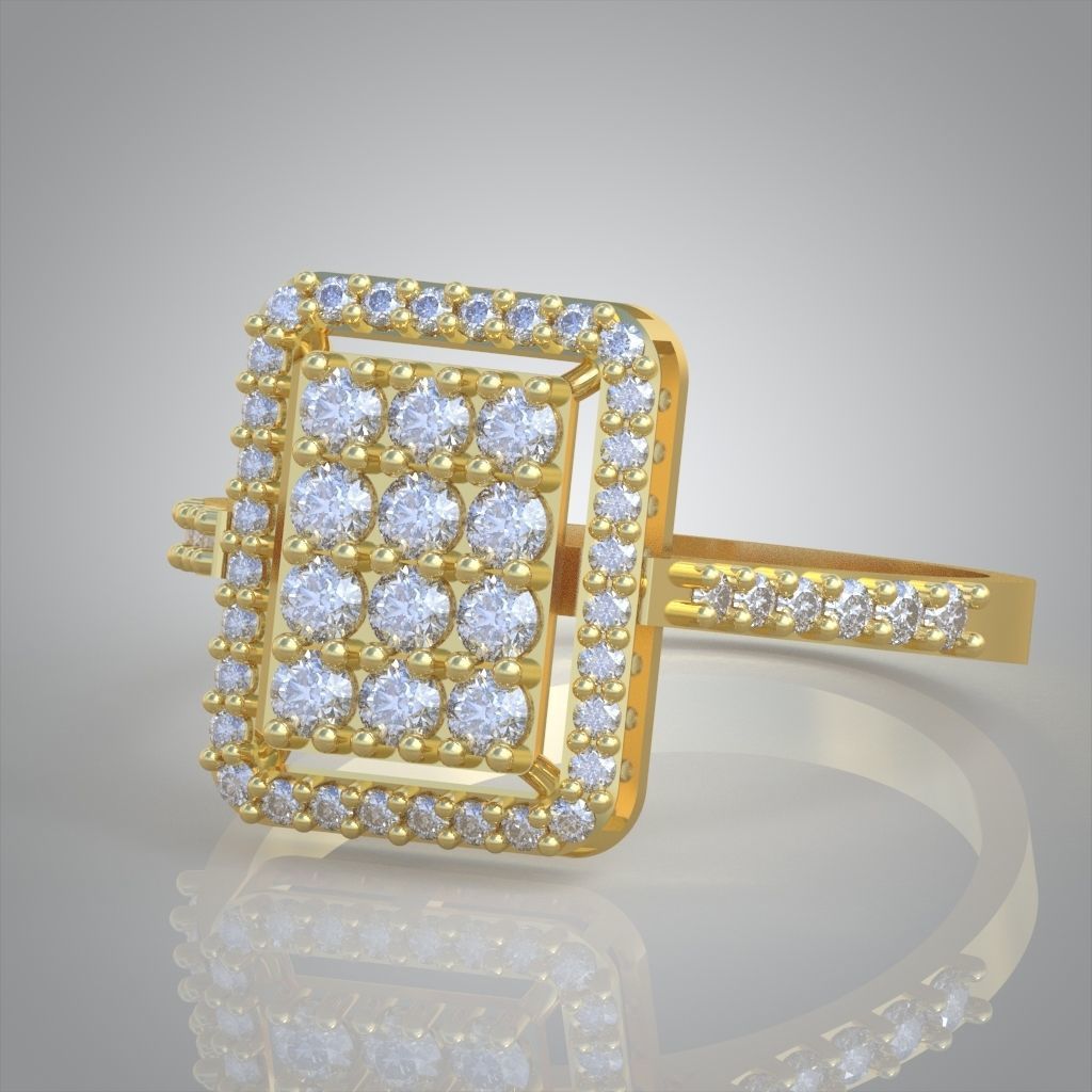 Ring 3D model 0250 3D printable model-15 3D print model_8