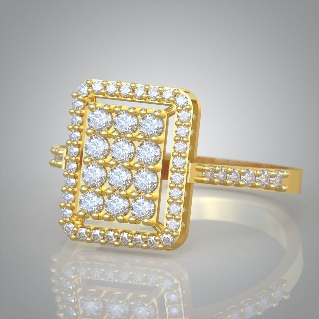 Ring 3D model 0250 3D printable model-15 3D print model_7