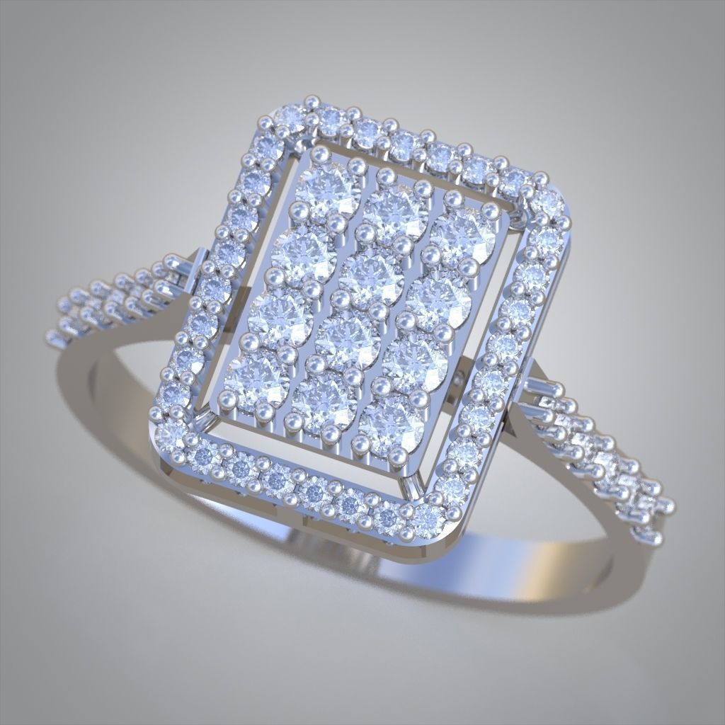 Ring 3D model 0250 3D printable model-15 3D print model_2
