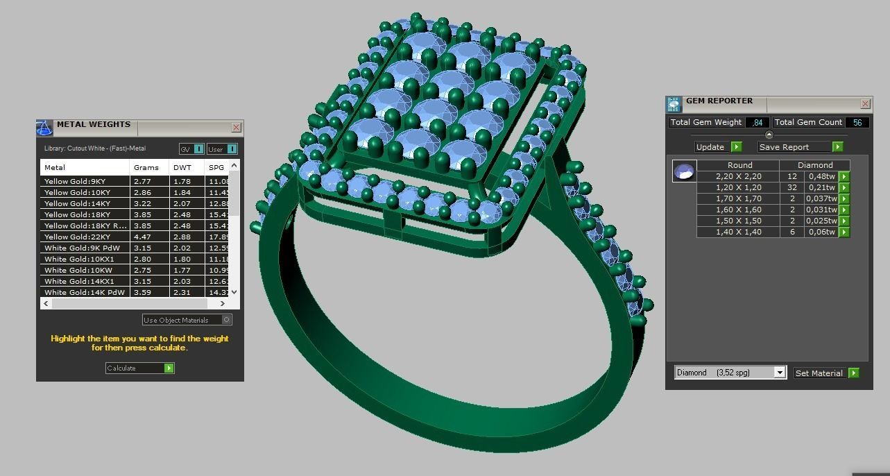 Ring 3D model 0250 3D printable model-15 3D print model_15