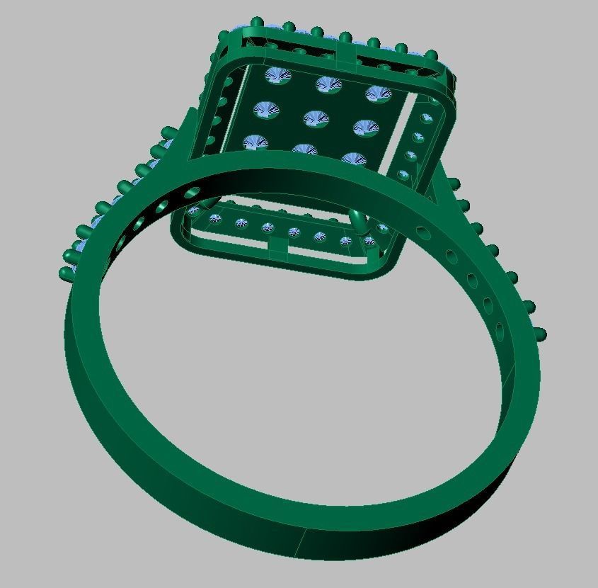 Ring 3D model 0250 3D printable model-15 3D print model_14
