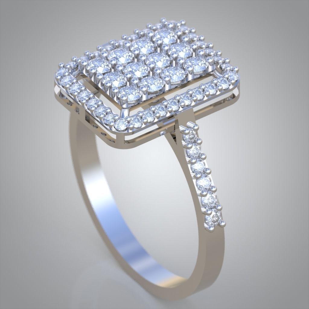 Ring 3D model 0250 3D printable model-15 3D print model_3