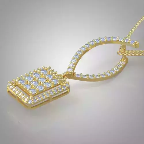 Exclusive Pendant model 3D 0162 printable model-8 3D print model