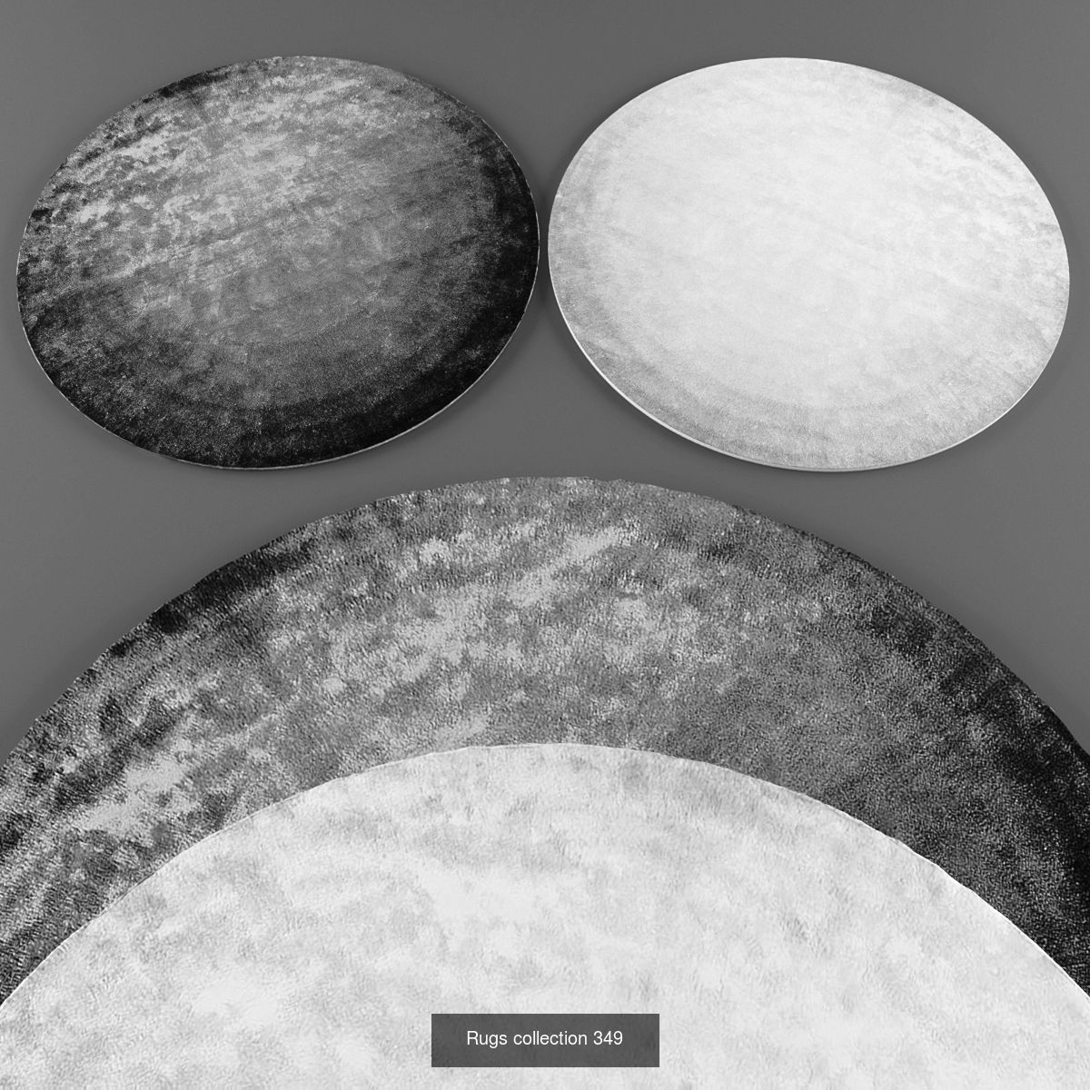 Collection of Round rugs - 30 sets _6