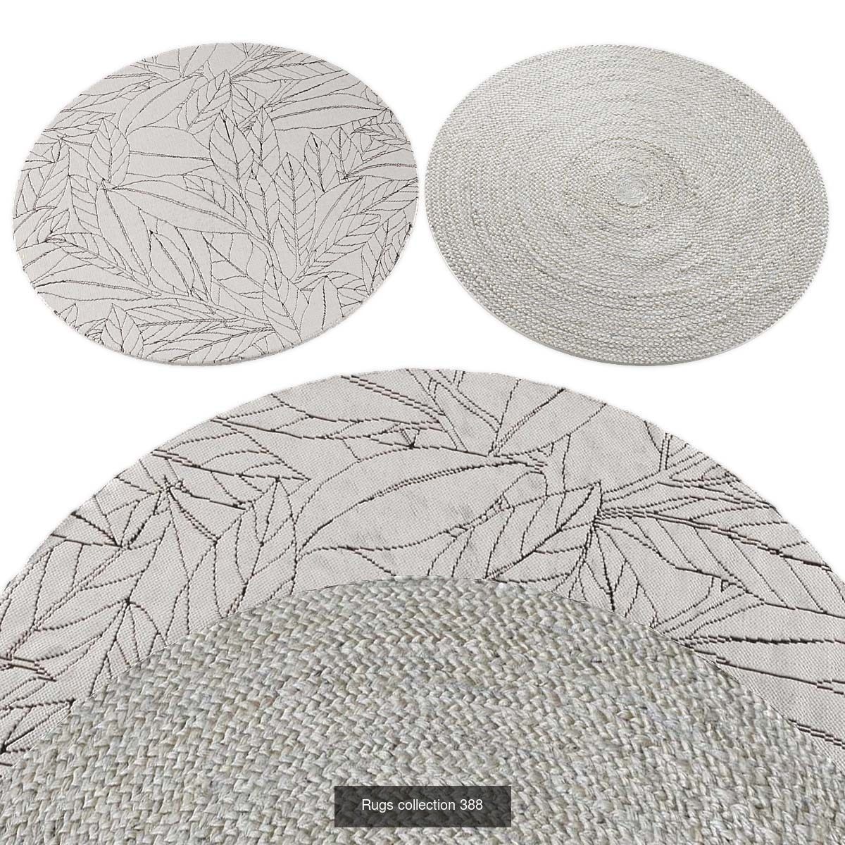 Collection of Round rugs - 30 sets _24
