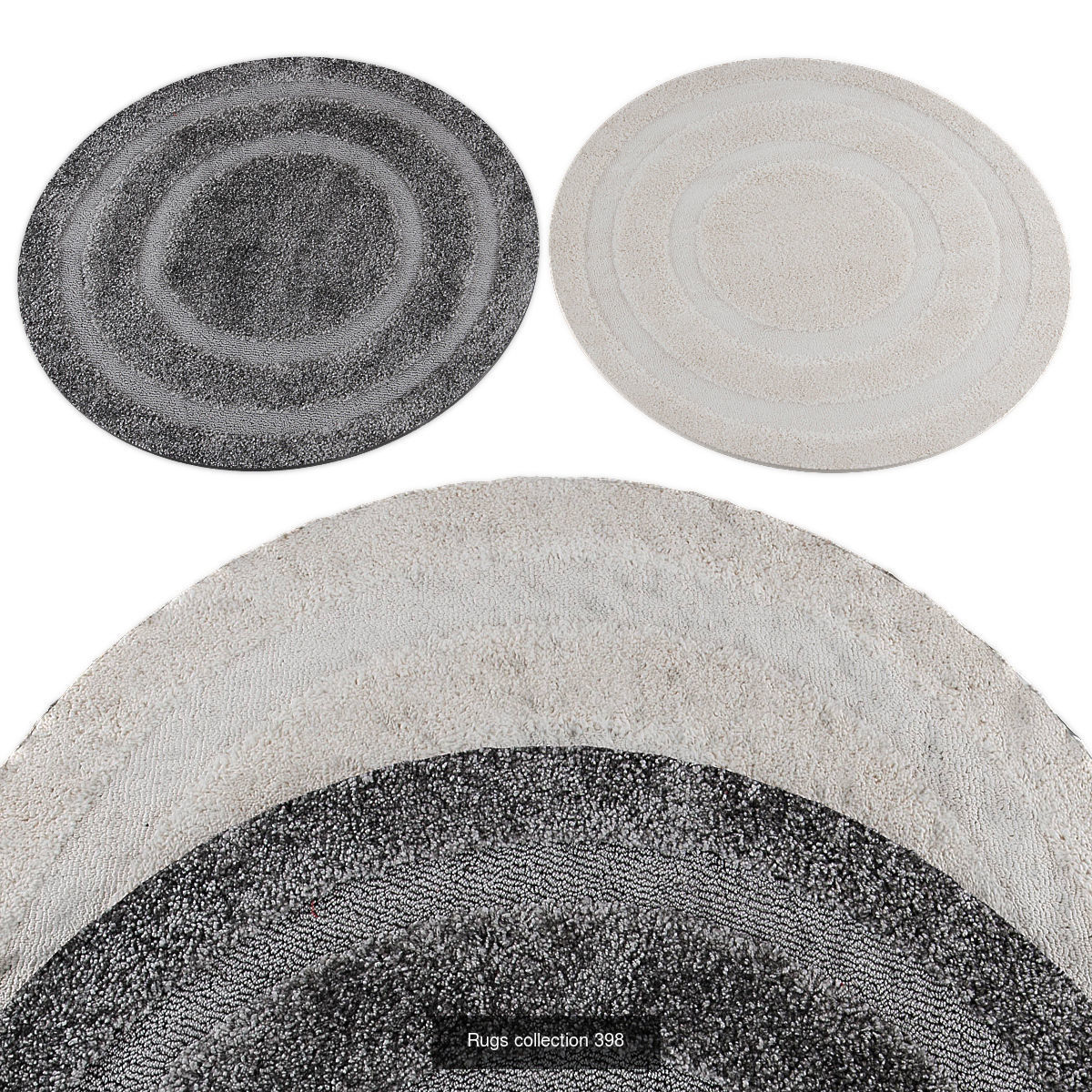 Collection of Round rugs - 30 sets _30