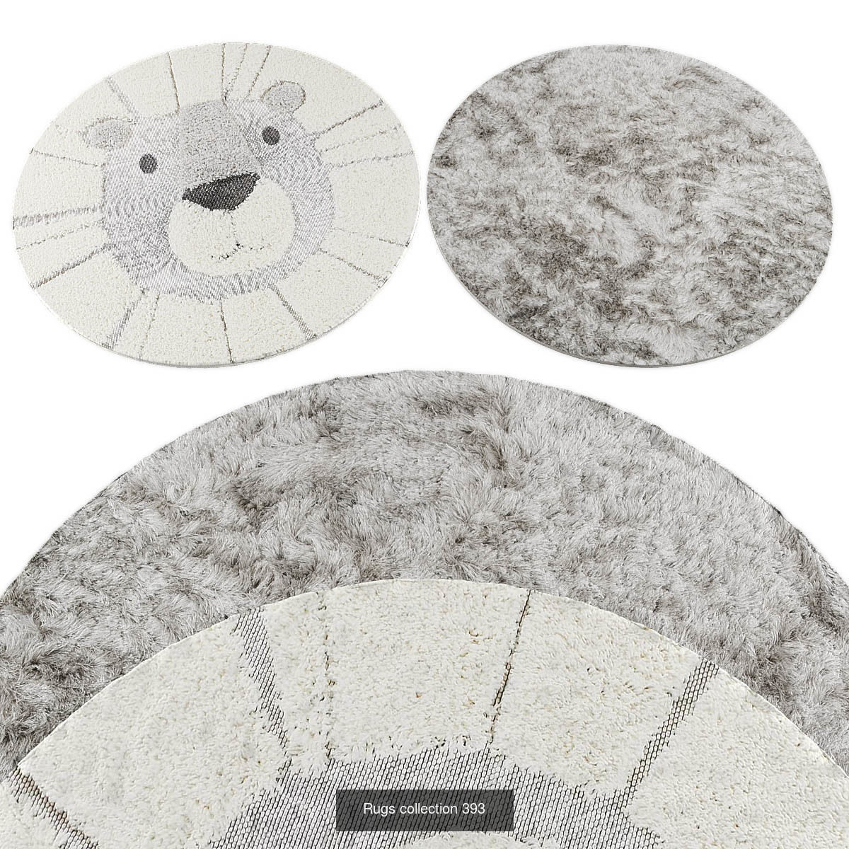 Collection of Round rugs - 30 sets _27