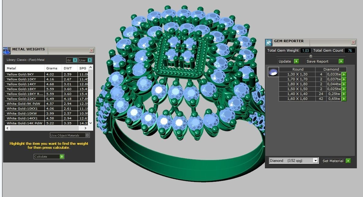 Ring 3D model 0251 3D printable model-14 3D print model_15