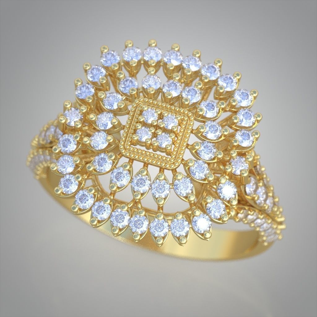 Ring 3D model 0251 3D printable model-14 3D print model_2