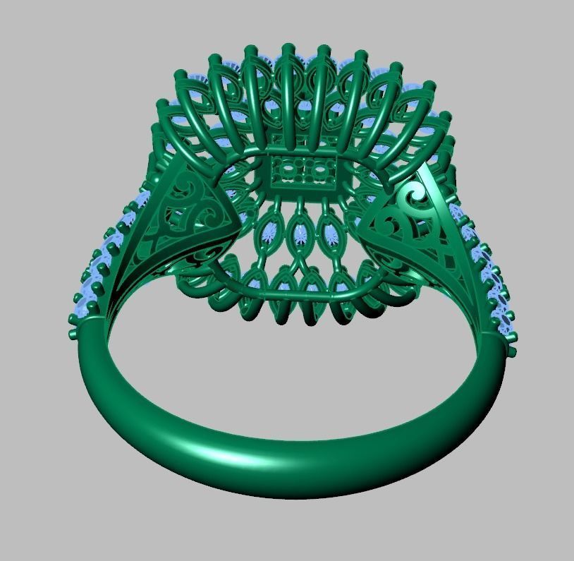 Ring 3D model 0251 3D printable model-14 3D print model_14