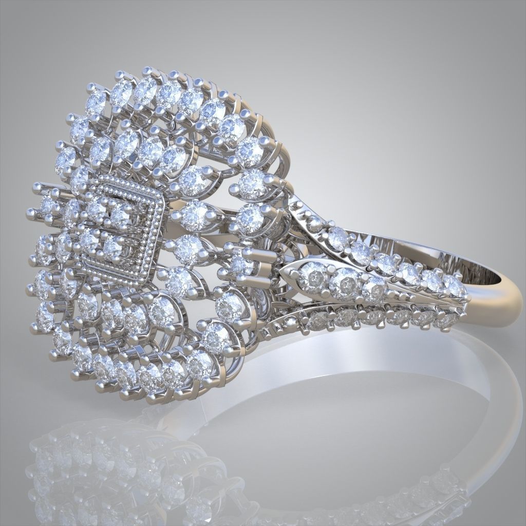 Ring 3D model 0251 3D printable model-14 3D print model_8