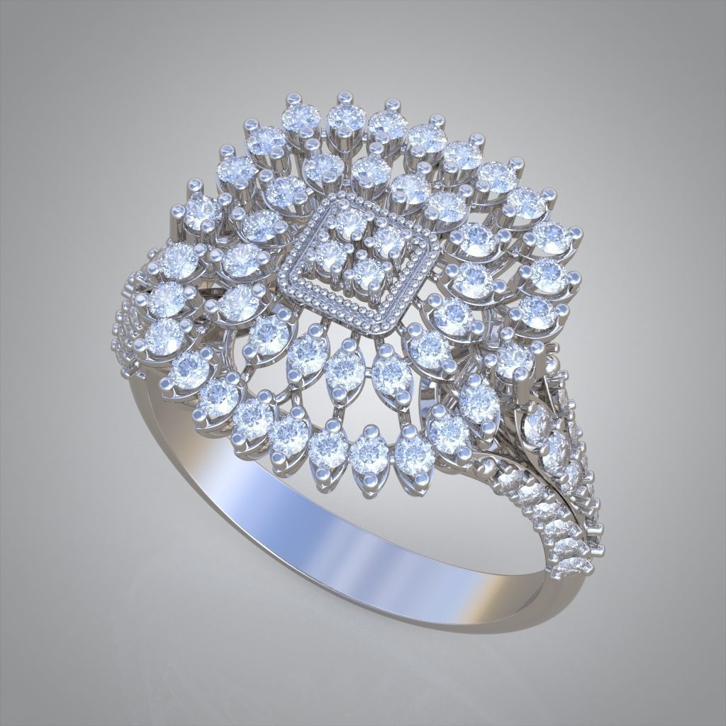 Ring 3D model 0251 3D printable model-14 3D print model_1