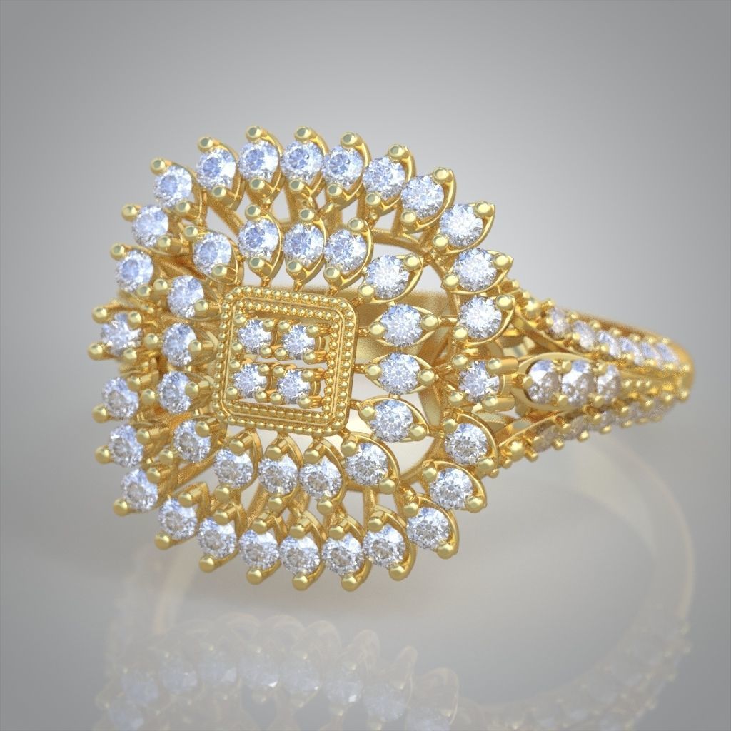 Ring 3D model 0251 3D printable model-14 3D print model_6