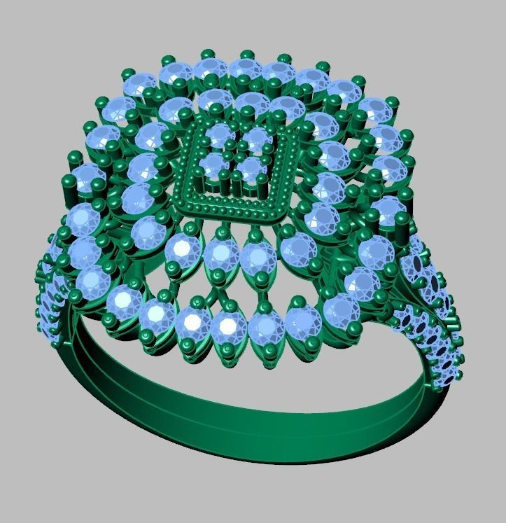 Ring 3D model 0251 3D printable model-14 3D print model_13