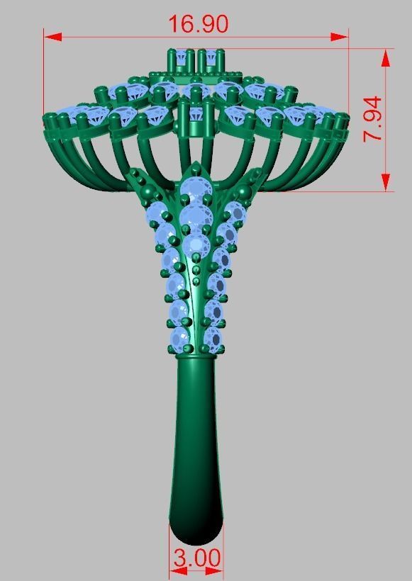 Ring 3D model 0251 3D printable model-14 3D print model_11