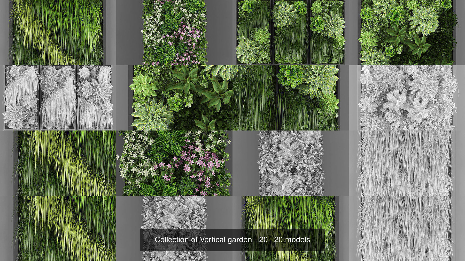 Collection of Vertical garden - 20 _2