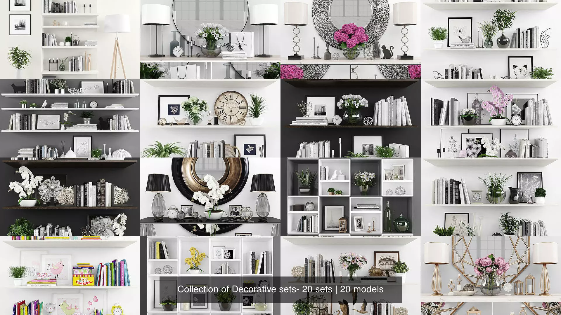 Collection of Decorative sets- 20 sets _1