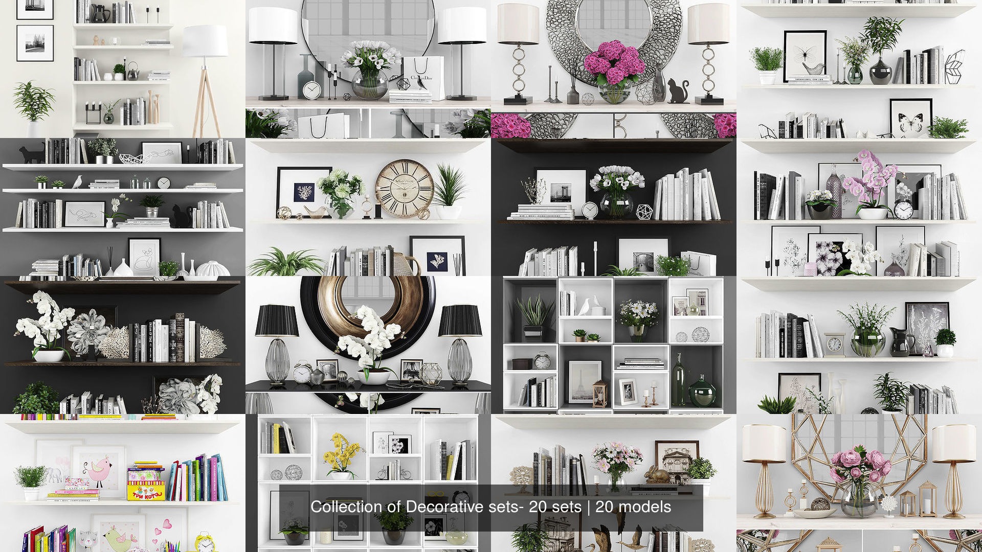 Collection of Decorative sets- 20 sets _2