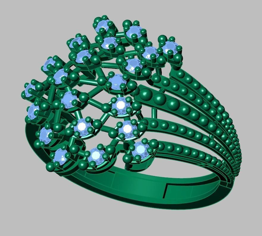 Ring 3D model 0252 3D printable model -13 3D print model_10